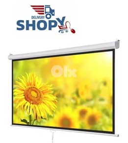 BUROTIKA WALL SCREEN MANUAL180X180, BW18-M178 . 0