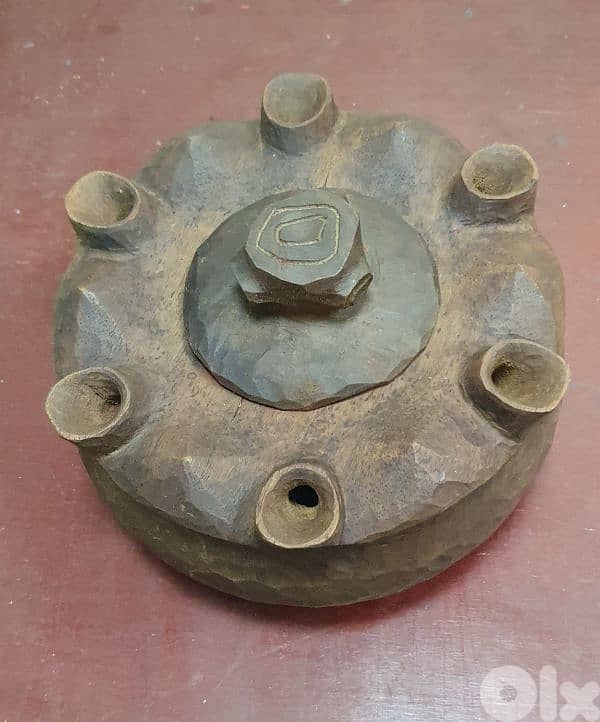 antique rare  wooden carved hand made 0