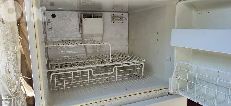 maytag 36 inches fridge and freezer used 2