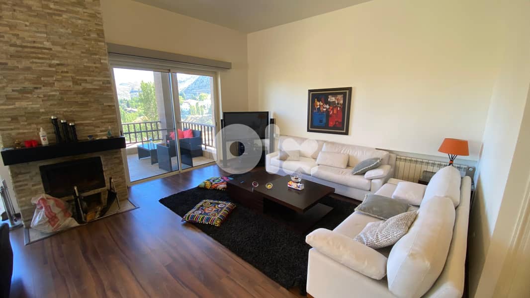 Chalet for sale in Faraya/ View/ Decorated/ Furnished 4