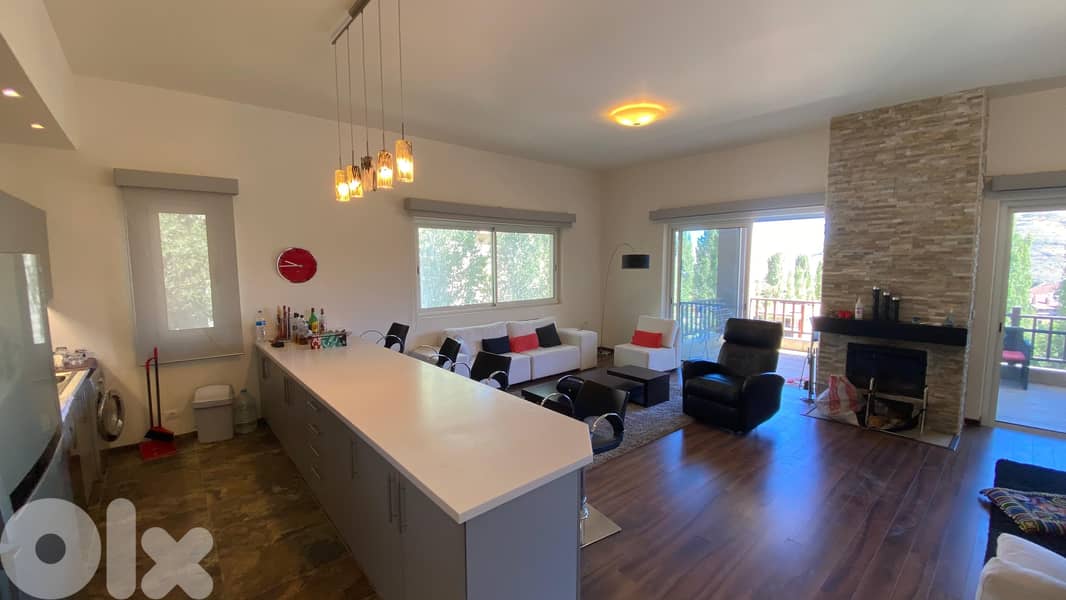Chalet for sale in Faraya/ View/ Decorated/ Furnished 6