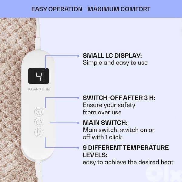 klarsten electric blanket حرام تدفئة 3