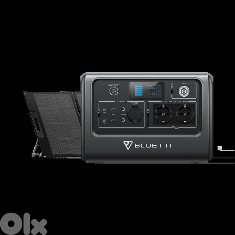 BLUETTI PowerOak EB70 Portable Power Station | 1000W 716Wh 1