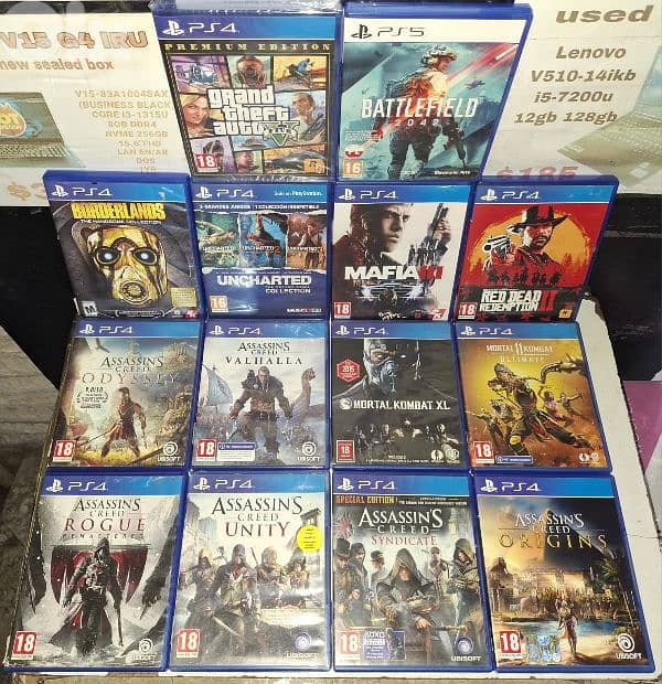 Used PS4 games. check description for more information 0