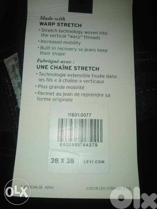 Levi's jeans 501 original w38L38 3