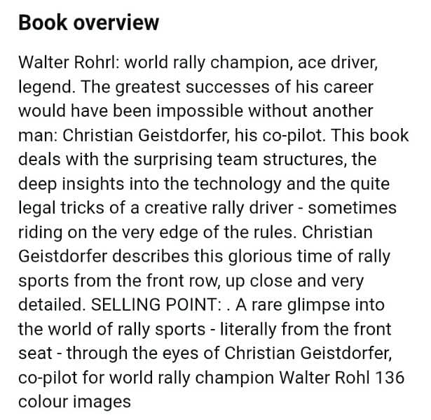 By Walter's Side (The Dream Team Of Rallying) Book. 5