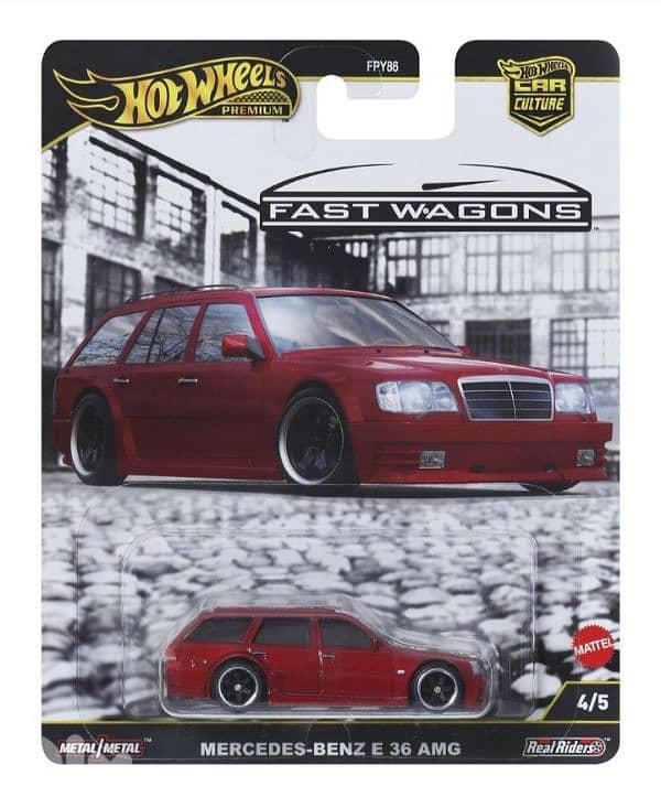 Hot Wheels Premium (Fast Wagons) diecast car model 1;64 0