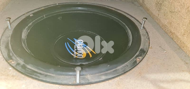 Car Amplifier + Subwoofer 4