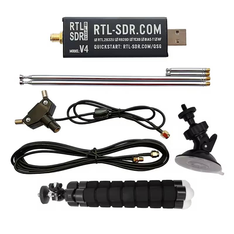 RTL-SDR V4 R828D RTL2832U 1PPM TCXO SMA RTLSDR – Genuine 0