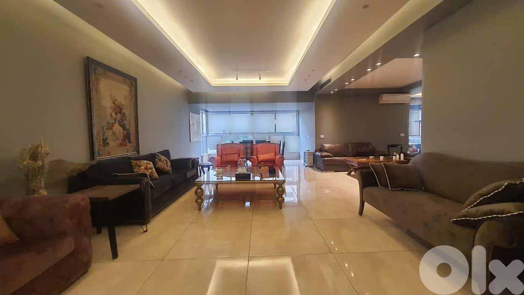 FULLY FURNISHED APT IN MAR ELIAS PRIME (230SQ) 3 BEDROOMS , (BTR-467) 0