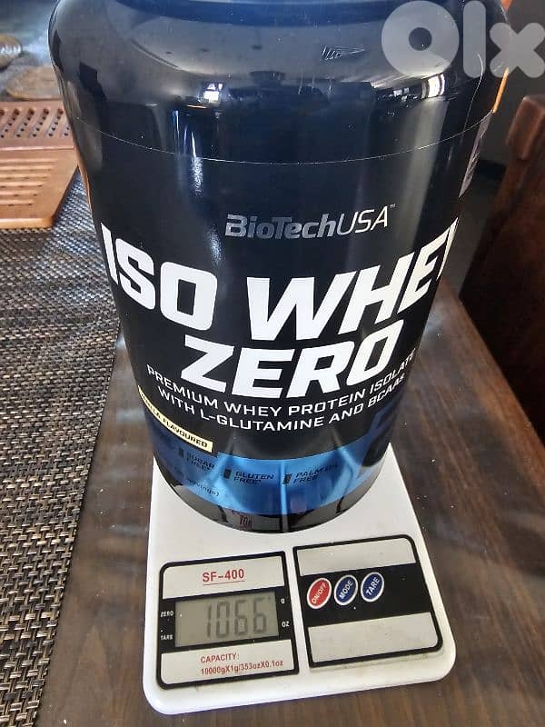 biotech usa iso whey zero vanilla 0