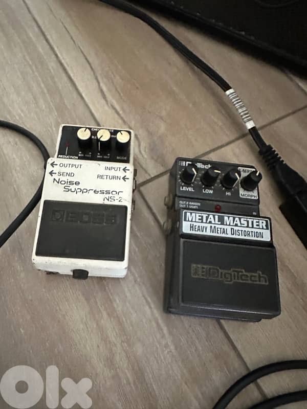 digitech metal master + boss noise suppressor 0