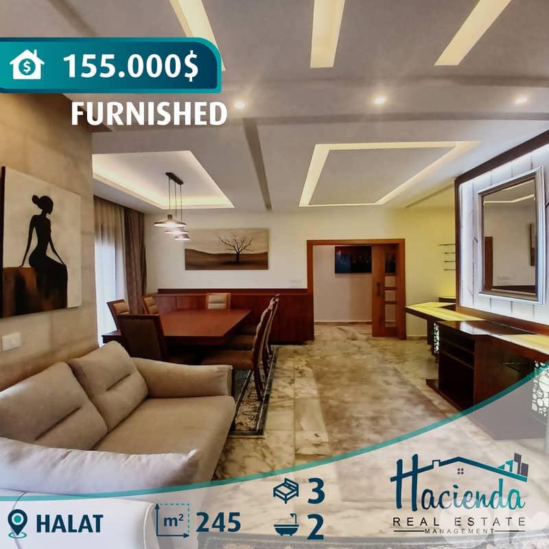 Apartment With Terrace For Sale In Halat 0