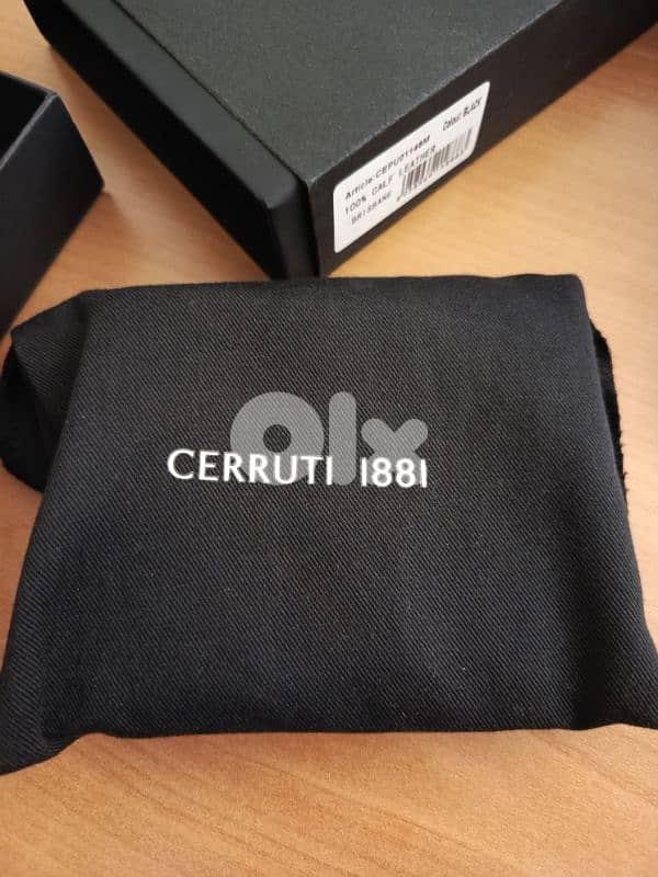 Cerruti 1881 Calf Leather wallet. New. 1