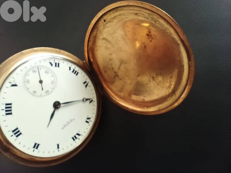 Waltham gold filled pocket watch 5
