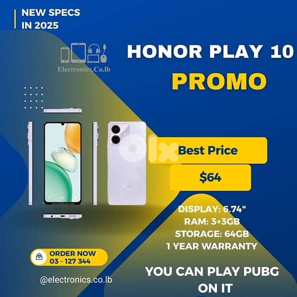 HONOR PLUS 10 0