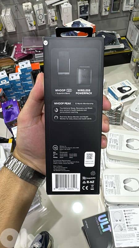 Whoop Peak 5.0 black 1