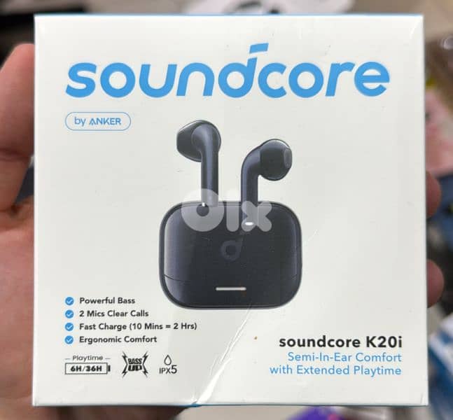Soundcore K20i black 1
