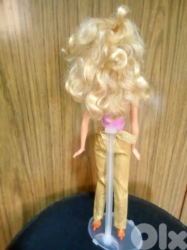 Barbie LOVE HORSE Glitter molded wearing as new doll, bend legs+Shoes 1