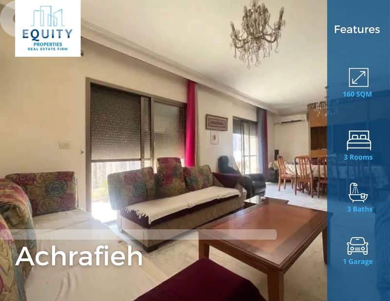 160 SQM Apartment For Sale In Achrafieh شقة للبيع #JZ205824 0
