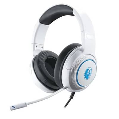Silvercrest Wired Gaming Headset White - سماعة ألعاب سلكية
