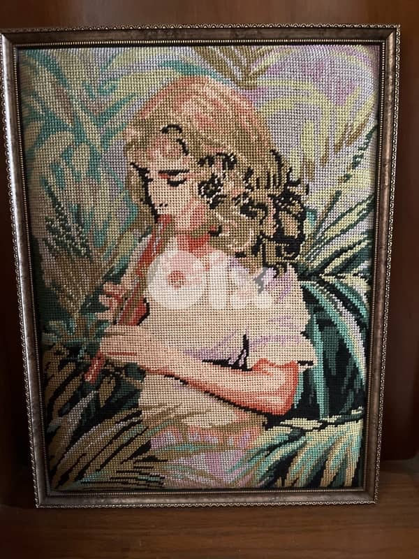 Tableau Aubusson avec cadre 0