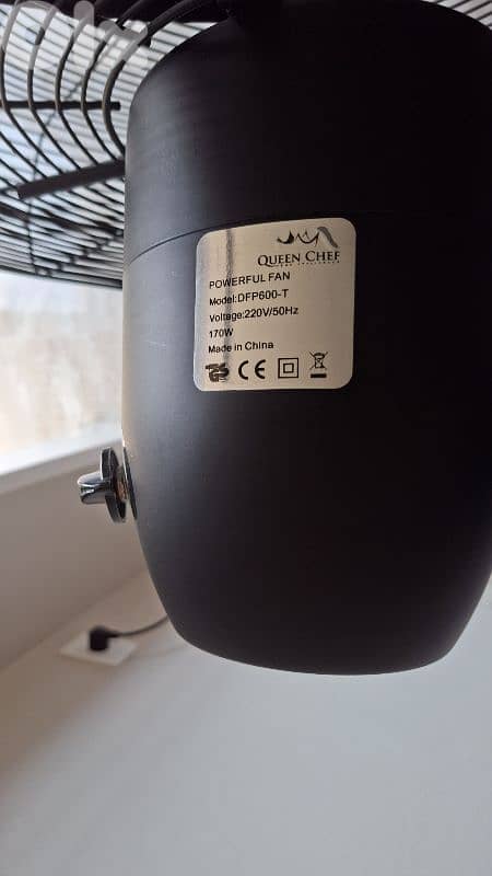 Queen Chef, Industrial Stand Fan 1