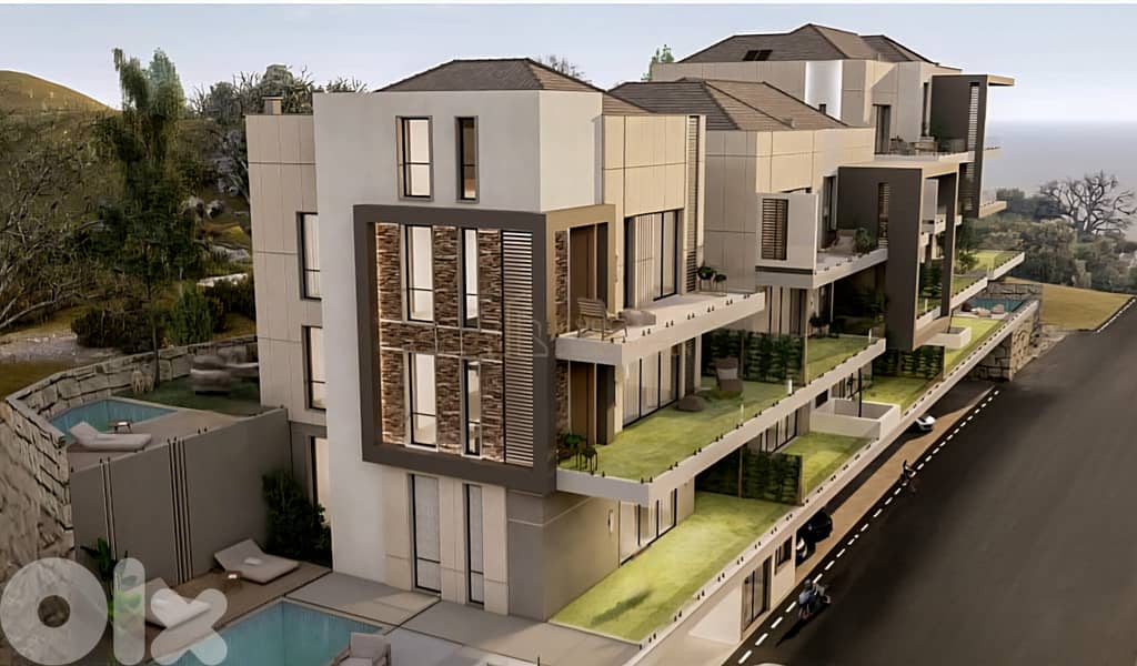 Villa for sale in Bikfaya/ Under construction/ Garden 0