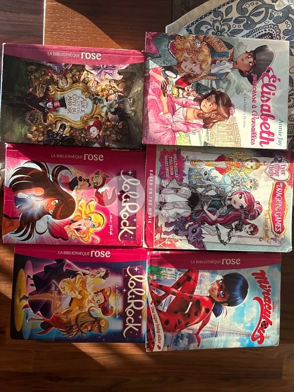 story books french and colouring book 0