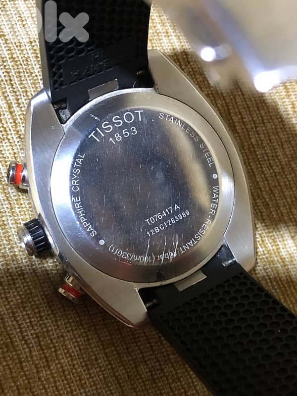 TISSO  TISSOT PRS 330 WATCH CHRONOGRAPH TACHYMETER SAPPHIR CRYISTAL 1