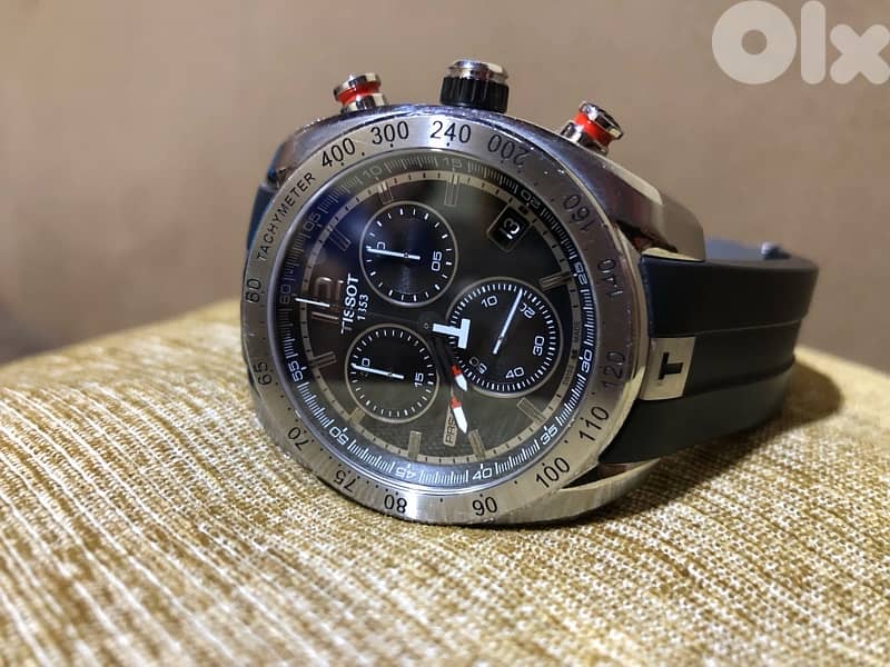 TISSO  TISSOT PRS 330 WATCH CHRONOGRAPH TACHYMETER SAPPHIR CRYISTAL 7