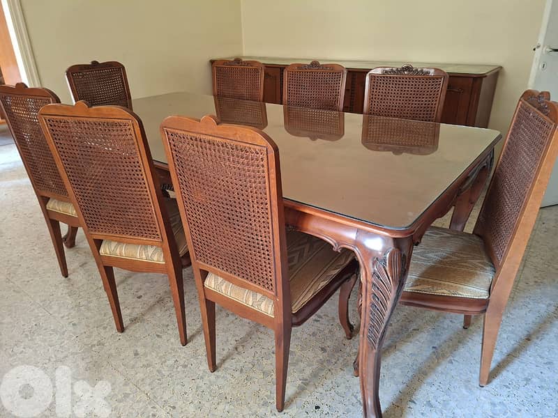 Full dining room set - hand crafted 1