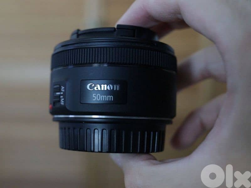 Canon EF 50mm f/1.8 STM lens in excellent condition, barely used 3