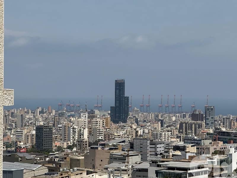 Furnished Apartment with terrace and open views for rent in Hazmieh. 0