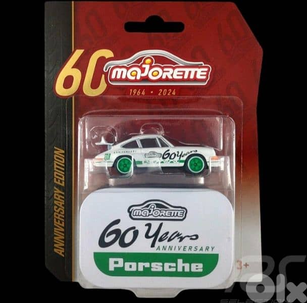 Majorette Porsche (60 Years Anniversary) diecast car model 1;64 0