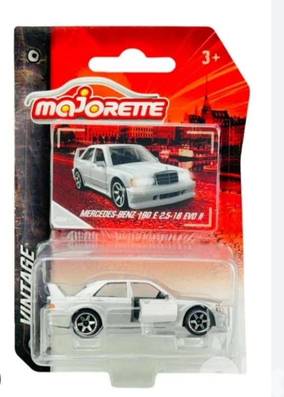 Majorette Mercedes 190E 2.5 16 Evo ll diecast car model 1;64 0