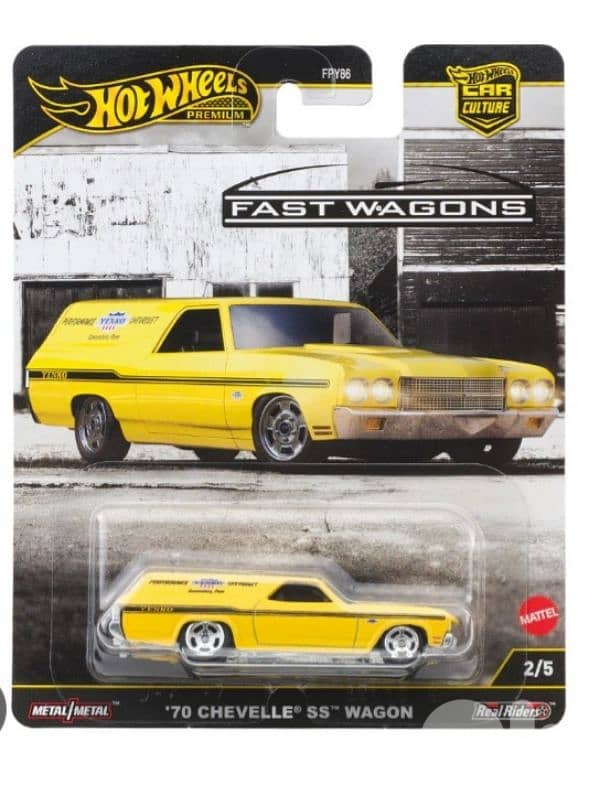 Hot Wheels Premium (Fast Wagons) diecast car model 1;64 1