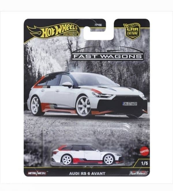 Hot Wheels Premium (Fast Wagons) diecast car model 1;64 3