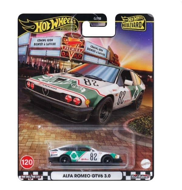 Hot Wheels Alfa Romeo GTV6 3.0 diecast car model 1;64 0
