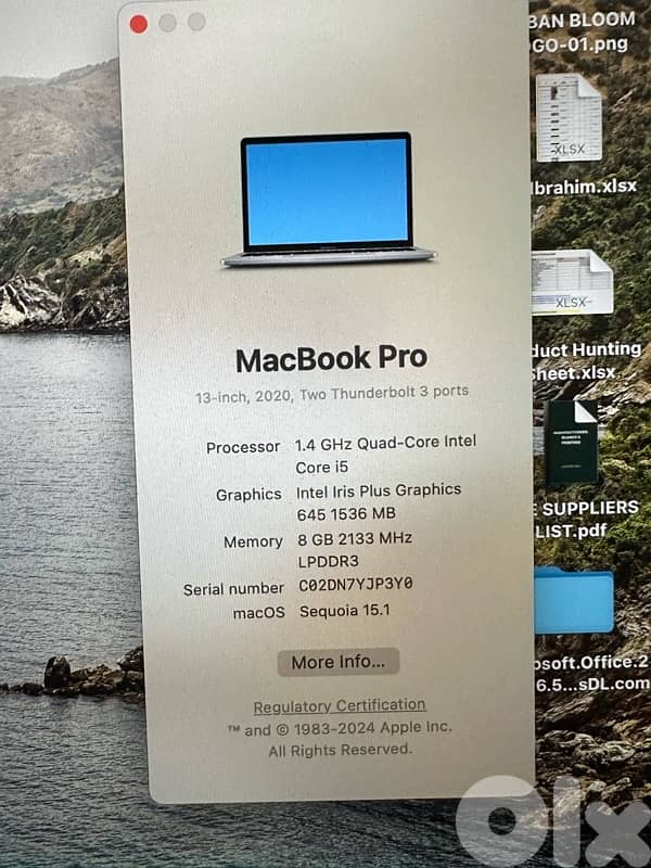 Macbook Pro 2020, 512Gb SSD 3