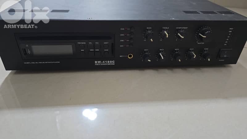 public address amplifier 3