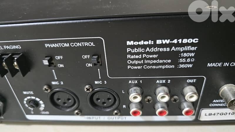 public address amplifier 5