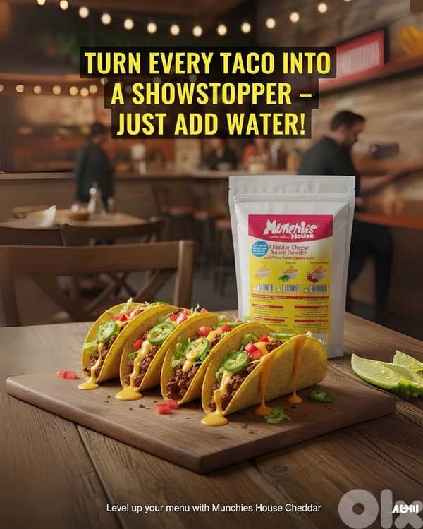 Cheddar Cheese Sauce Powder مسحوق جبنة الشيدر 4