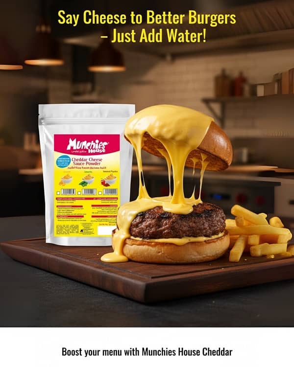 Cheddar Cheese Sauce Powder مسحوق جبنة الشيدر 8