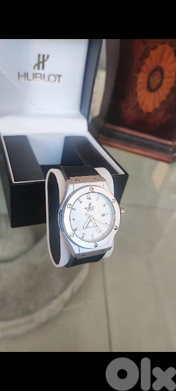 Hublot Sport Silver  Watch copy A. . . Free Delivery Today 1