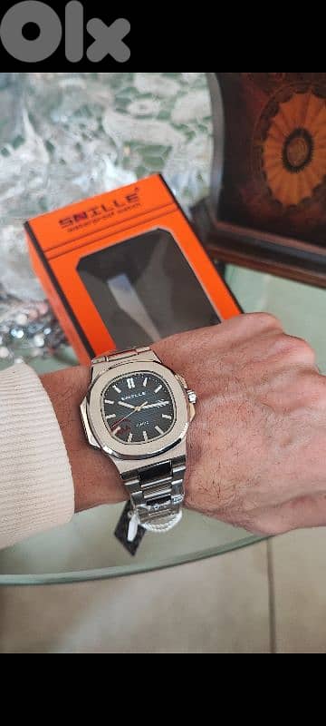 High Quality Silver Watch  copy A 0