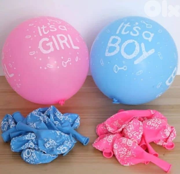 gender reveal party supplies 12