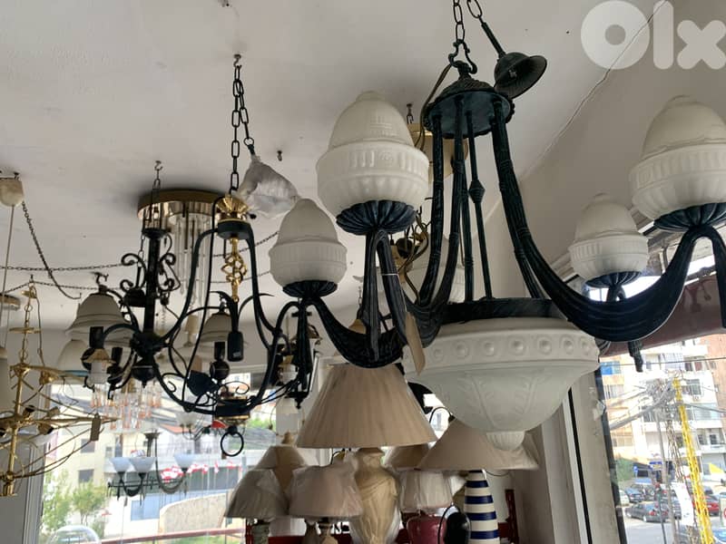 Clearance Sale Lighting اجهزة انارة وثريات 1