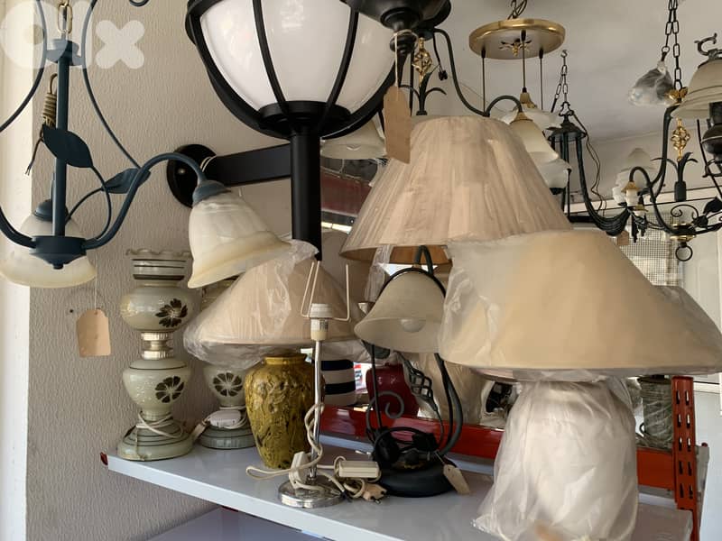 Clearance Sale Lighting اجهزة انارة وثريات 14