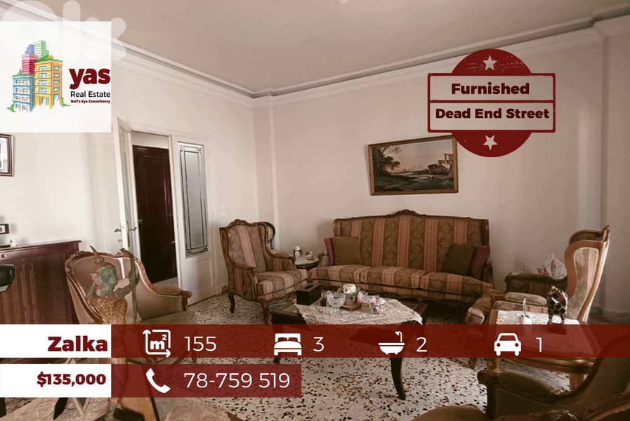 Zalka 155m2 | Furnished Flat | Private Street | Lighted | AA/TYT 0